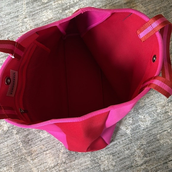 Summersalt NWT Stylish Pink/red Tote Bag - neoprene - Picture 4 of 6